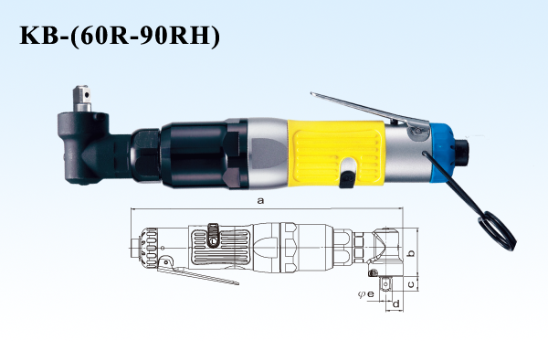 直柄弯头油压脉冲定扭工具 KB-(60R-90RH)